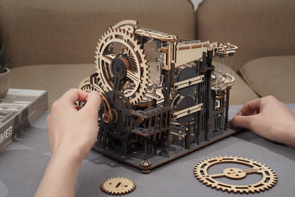 3D Wooden Puzzle Marble Run | Marble Night City - Hands Craft US, Inc.