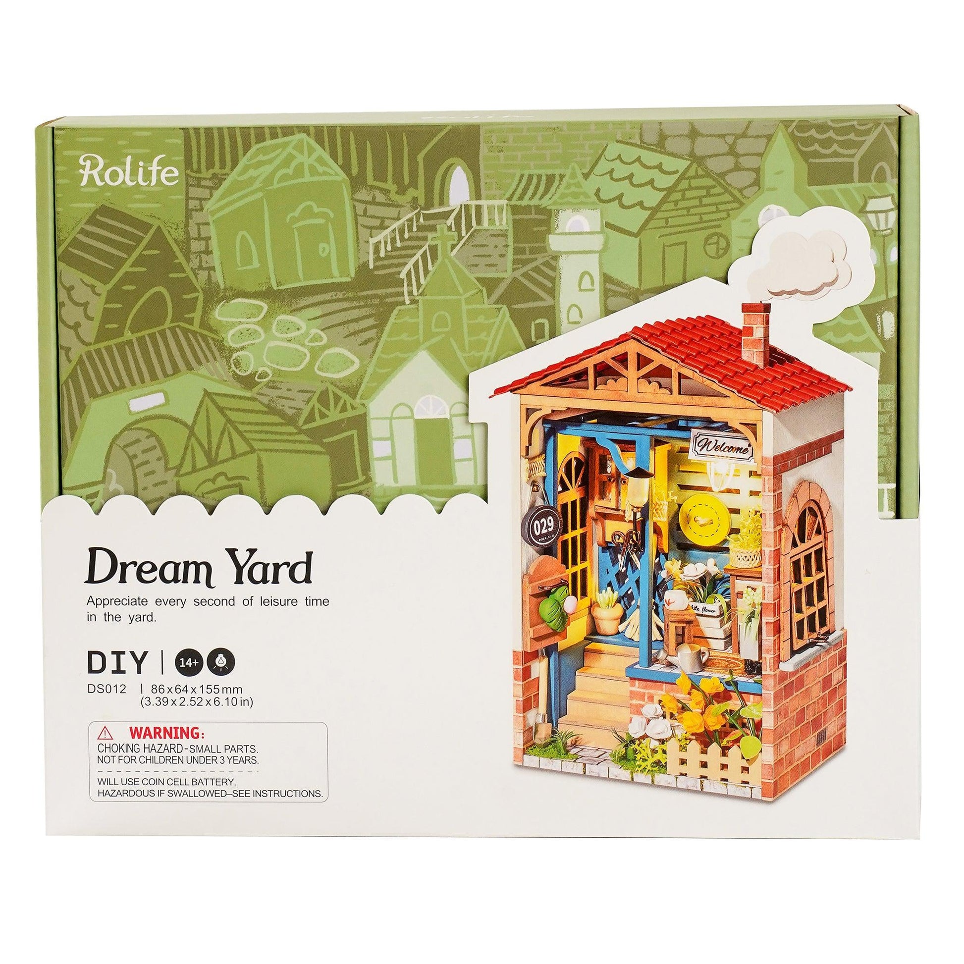 DIY Miniature House Kit | Dream Yard - Hands Craft US, Inc.