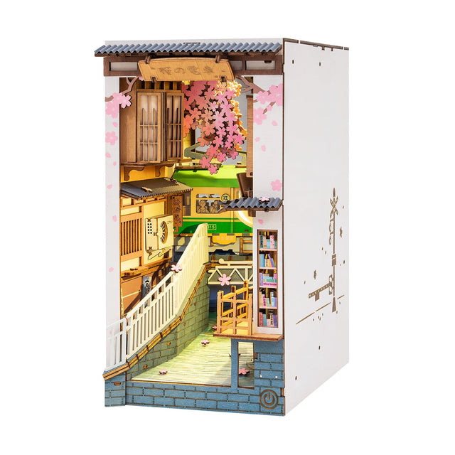 DIY Miniature House Book Nook Kit: Time Travel