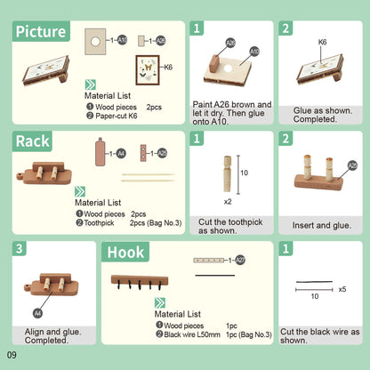 DIY Miniature House Kit | Taste Life (Kitchen) - Hands Craft US, Inc.