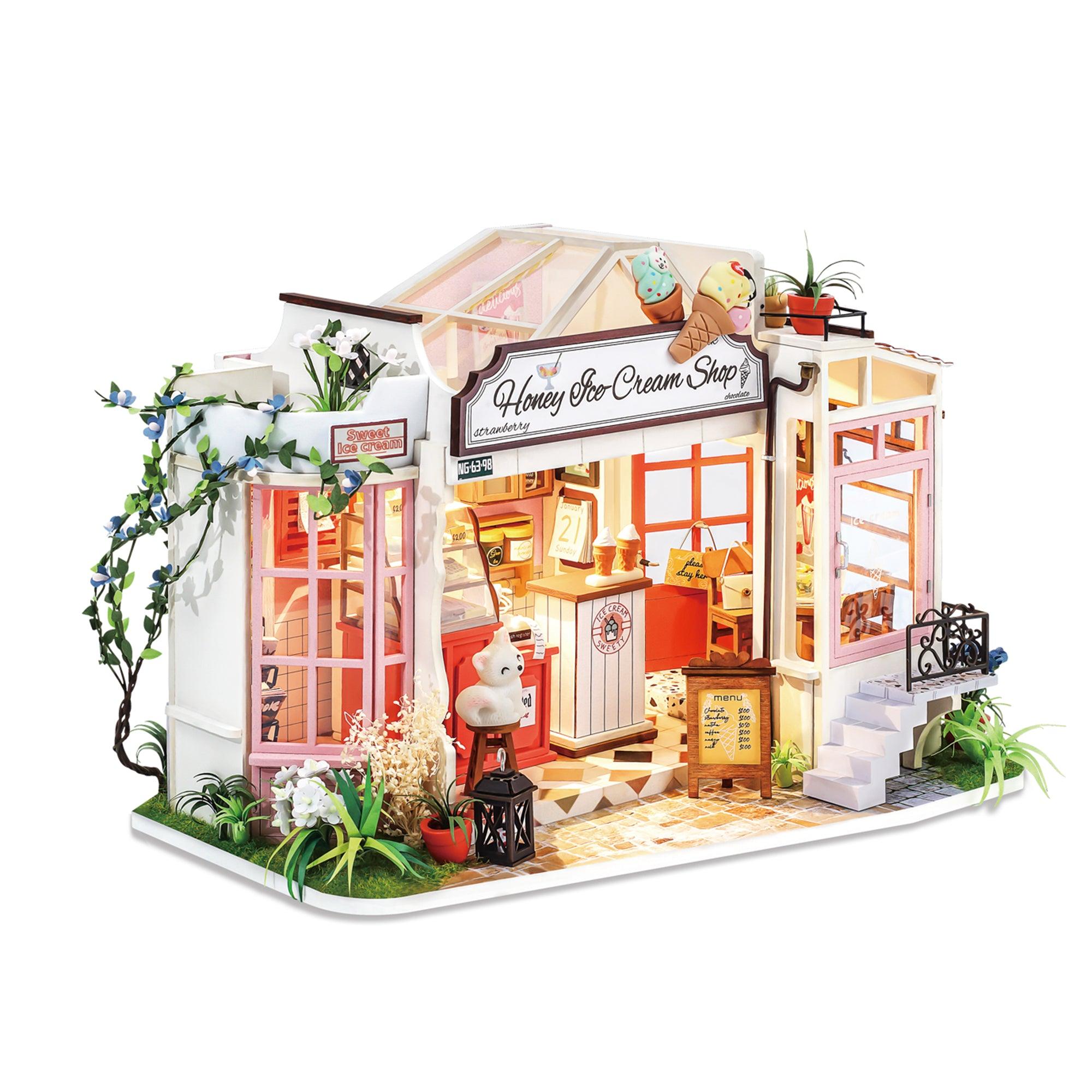 Miniature dollhouse deals kits diy