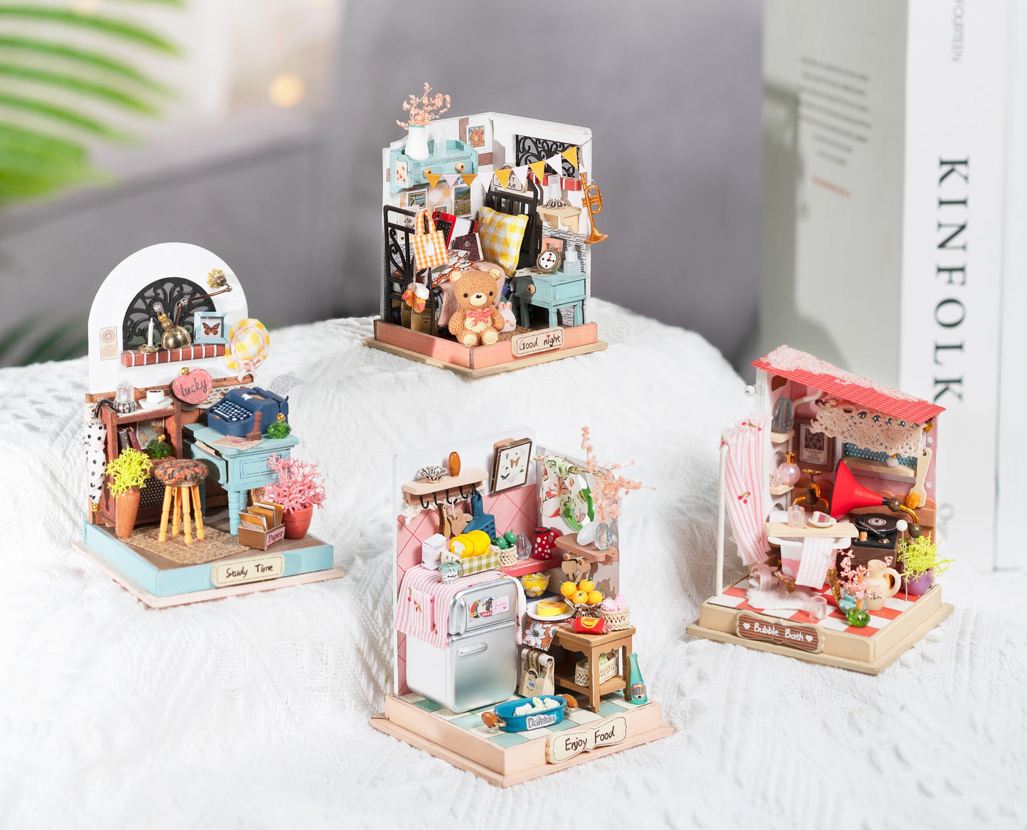 DIY Miniature House Kit | Taste Life (Kitchen) - Hands Craft US, Inc.