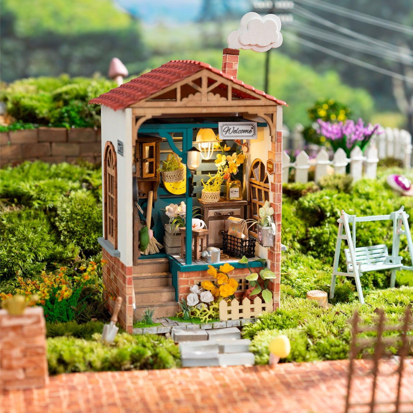 DIY Miniature House Kit | Dream Yard - Hands Craft US, Inc.